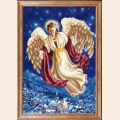 Схема для вышивания бисером МАГИЯ КАНВЫ "Ангел над городом"